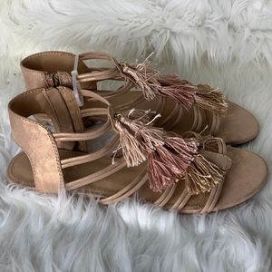 Lauren Conrad Pink Tassel Sandal - NEW In Box